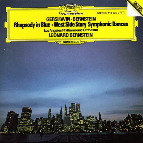 Gershwin, Leonard Bernstein, Los Angeles Philharmonic Orchestra - Rhapsody In Blue · West Side Story: Symphonic Dances