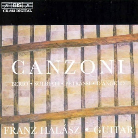 Franz Halász - Canzoni - Italian Music For Guitar
