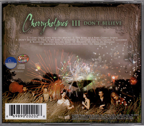 Cherryholmes - III: Don't Believe