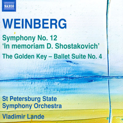 Weinberg, St Petersburg State Symphony Orchestra, Vladimir Lande - Symphony No. 12 'In Memoriam D. Shostakovich', The Golden Key - Ballet Suite No. 4