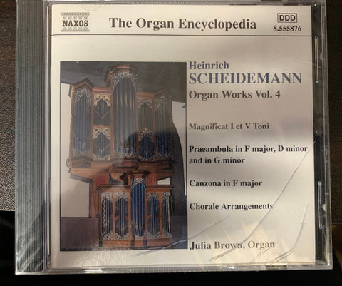 Heinrich Scheidemann - Julia Brown - Organ Works Vol. 4