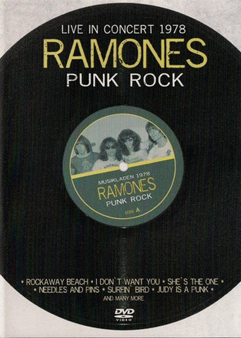 Ramones - Punk Rock - Live In Concert 1978