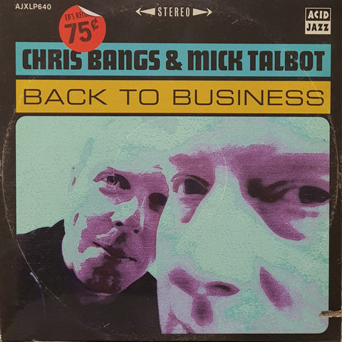 Chris Bangs & Mick Talbot - Back To Business
