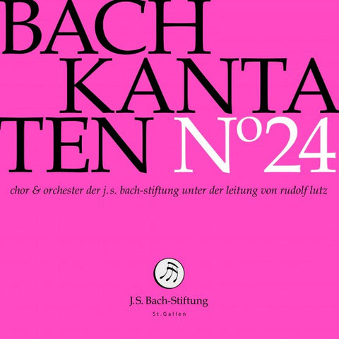Bach – Chor & Orchester Der J.S. Bach Stiftung St. Gallen, Rudolf Lutz - Kantaten N° 24