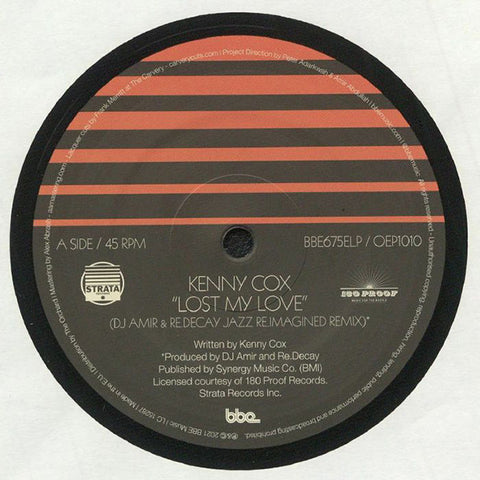 Kenny Cox - Lost My Love