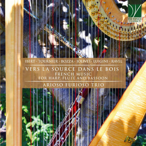 Ibert, Tournier, Bozza, Jolivet, Luigini, Ravel - Arioso Furioso Trio - Vers La Source Dans Le Bois (French Music For Harp, Flute And Bassoon)