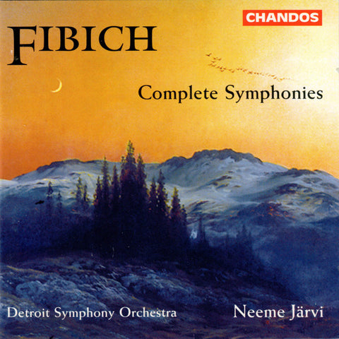 Fibich - Detroit Symphony Orchestra, Neeme Järvi - Complete Symphonies