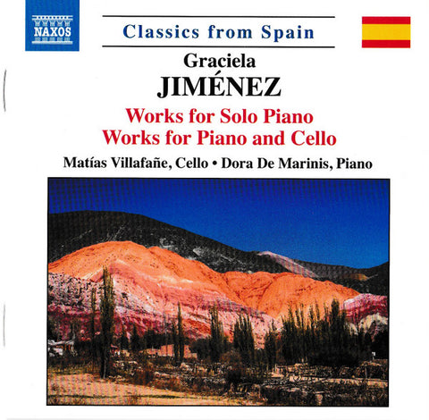 Graciela Jiménez - Works For Solo Piano • Works For Piano And Cello