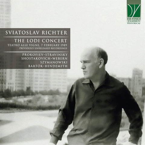 Sviatoslav Richter - Prokofiev, Stravinsky, Shostakovich, Webern, Szymanowski, Bartók, Hindemith - The Lodi Concert