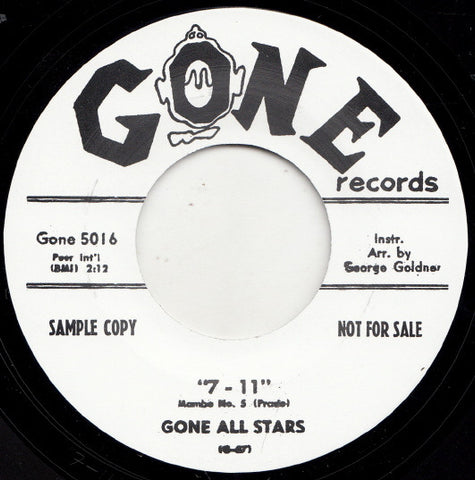 Gone All Stars - 7 - 11 / The Gee Gee Walk