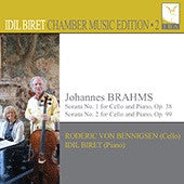 Idil Biret, Roderick Von Bennigsen - BRAHMS, J.: Cello Sonatas Nos. 1 and 2 (Biret Chamber Music Edition, Vol. 2)