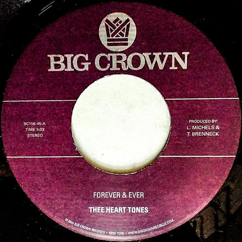 Thee Heart Tones - Forever & Ever / Sabor A Mi