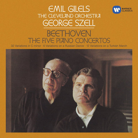 Ludwig van Beethoven, George Szell, Emil Gilels - Beethoven The Five Piano Concertos
