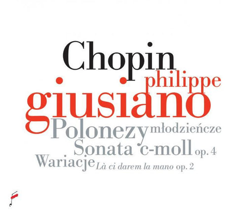 Chopin, Philippe Giusiano - Polonaises; Piano Sonata In C Minor Op. 4