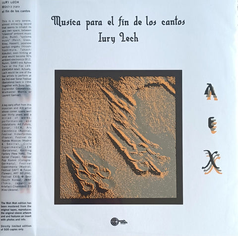 Iury Lech - Música Para El Fin De Los Cantos