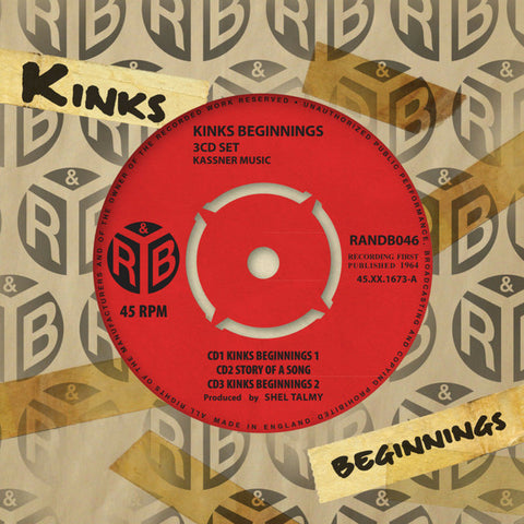 Various - Kinks Beginnings 3cd Set