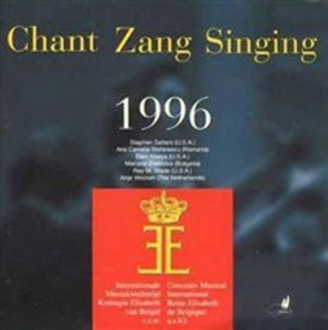 Various - The Queen Elisabeth International Music Competition Of Belgium - Singing 1996