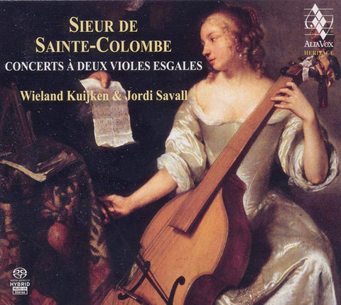 Sieur De Sainte-Colombe - Wieland Kuijken & Jordi Savall - Concerts À Deux Violes Esgales