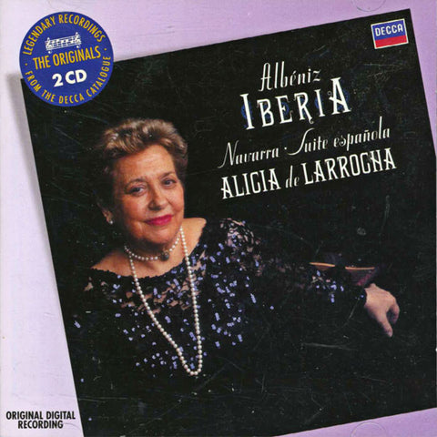 Albéniz, Alicia De Larrocha - Iberia - Navarra - Suite Espaňola