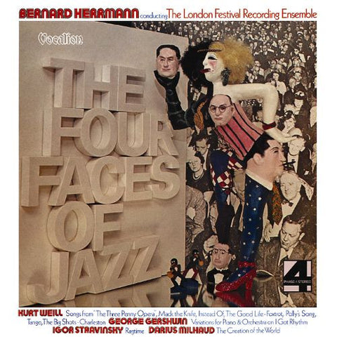 Bernard Herrmann Conducting The London Festival Recording Ensemble - The Four Faces Of Jazz