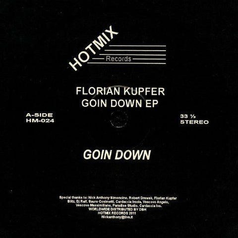 Florian Kupfer - Goin Down EP