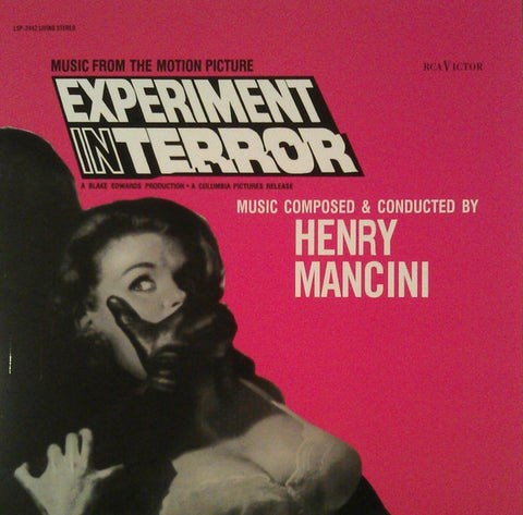 Henry Mancini, - Experiment In Terror (Music From The Motion Picture)