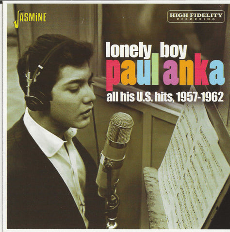 Paul Anka - lonely boy - all his U.S. hits, 1957-1962