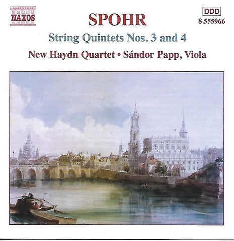 Spohr, Sándor Papp, New Haydn Quartet - String Quintets Nos. 3 And 4