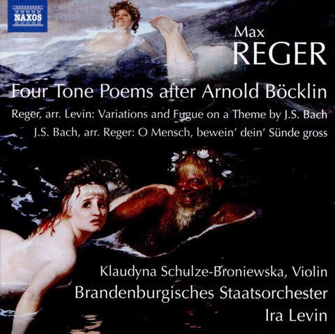 Max Reger, Klaudyna Schulze-Broniewska, Brandenburgisches Staatsorchester, Ira Levin - Orchestral Works