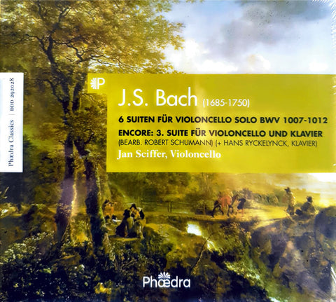 Johann Sebastian Bach - Jan Sciffer - 6 Suites für Violoncello