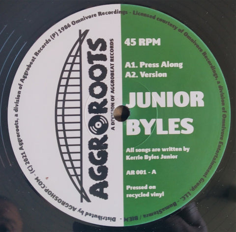 Junior Byles - Press Along / Thanks And Praise
