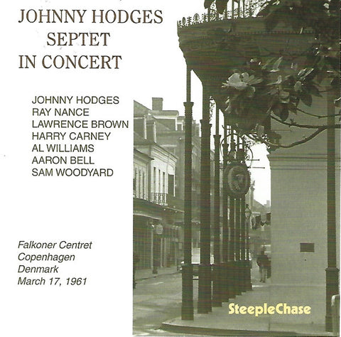 Johnny Hodges Septet - In Concert
